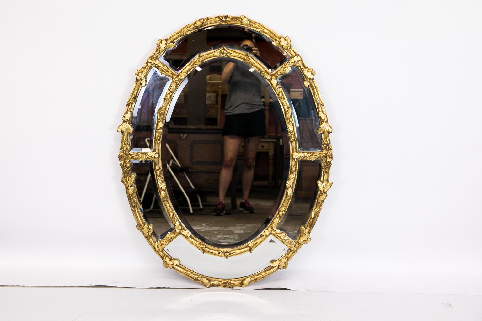 Oval Gold Mirror 2