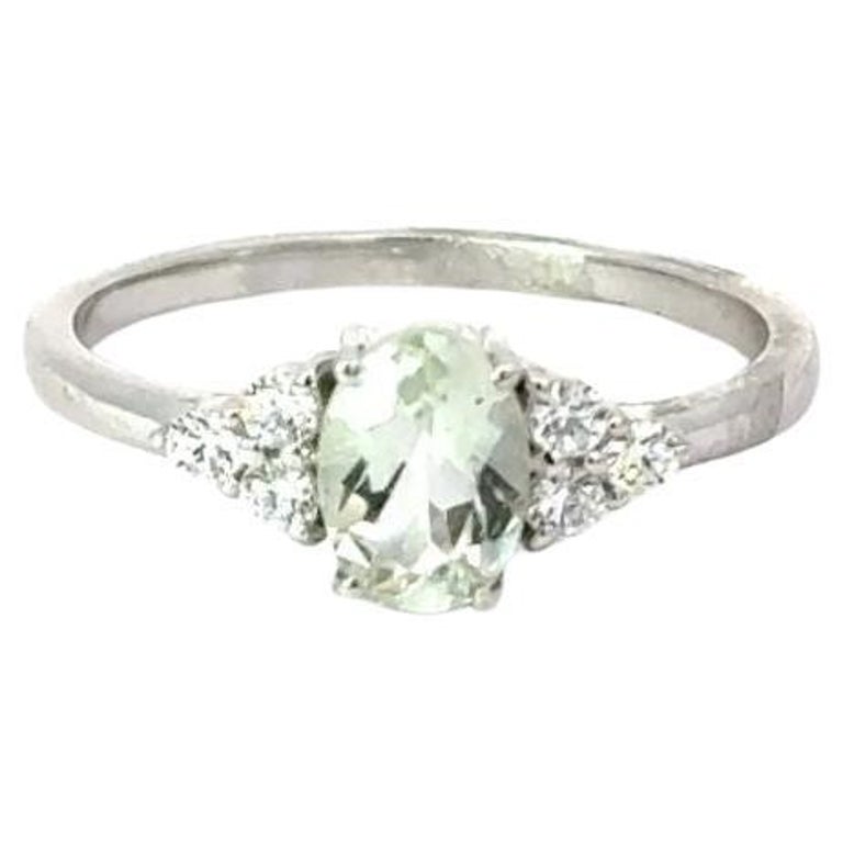 Anello In Argento 925 Con Ametista Ovale Fatta A Mano, Gioiello Vintage Per Regalo