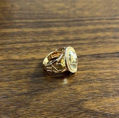 Oval Green Amethyst Prasiolite Halo White Diamonds Halo Gold Statement Ring