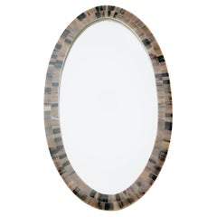 Oval Horn Mirror- The Orbit