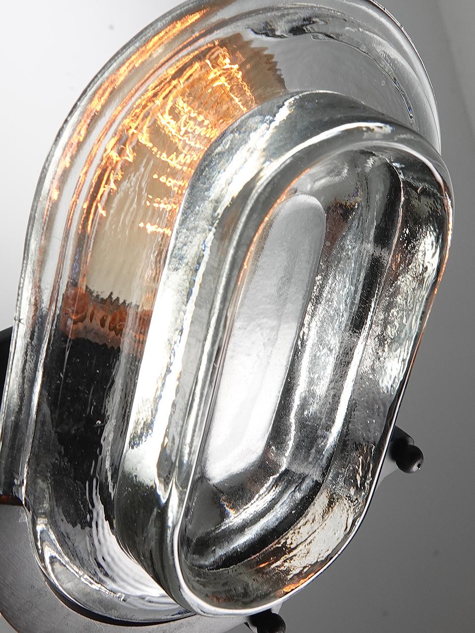 Ovaler Lens-Leuchter (amerikanisch) im Angebot