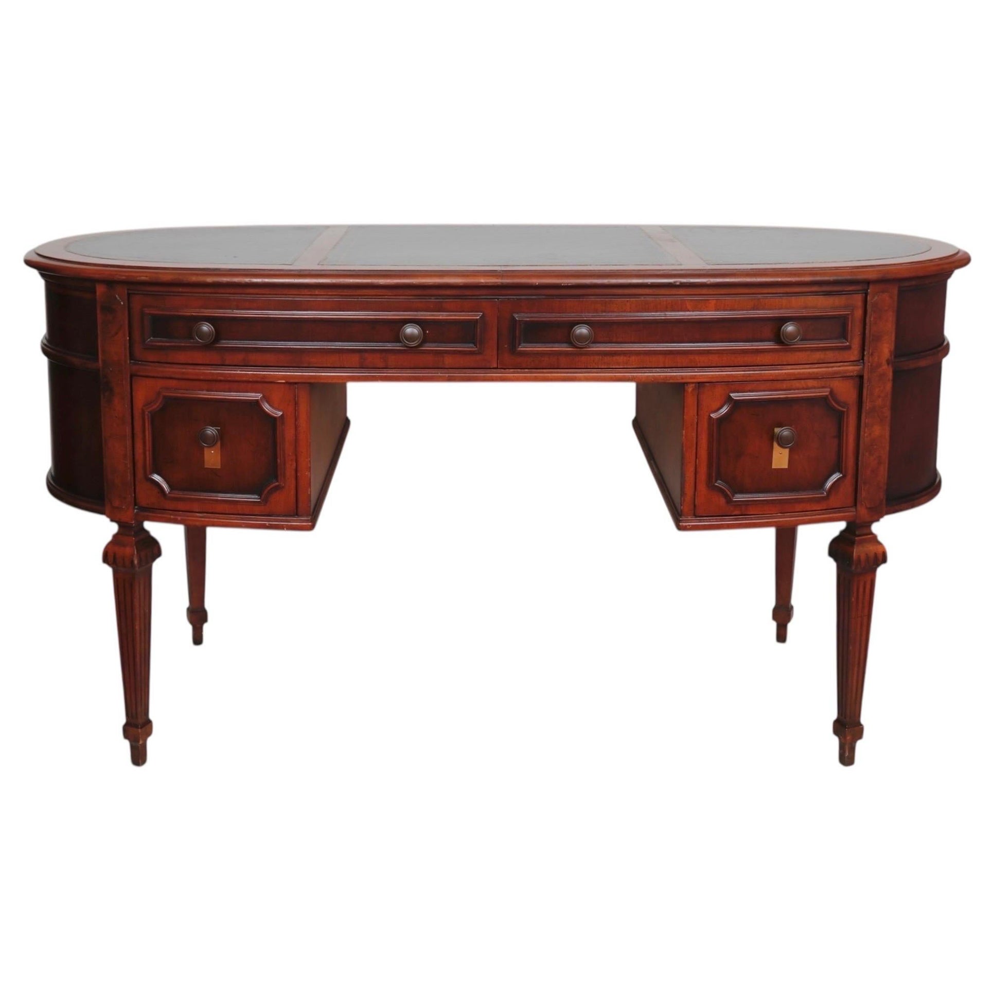 Oval Louis XVI Writing Desk