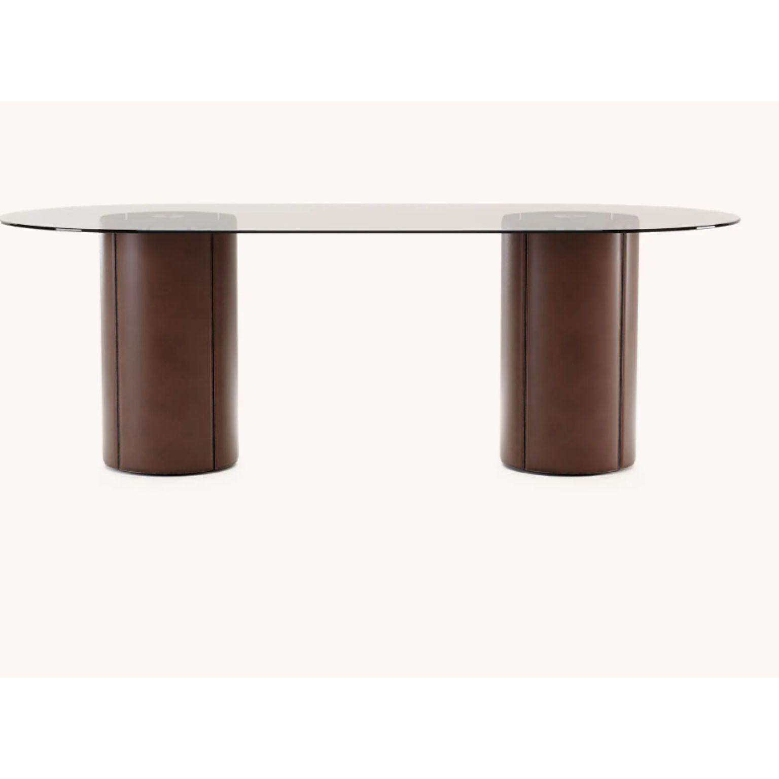 Post-Modern Oval Mano Dining Table by Domkapa For Sale