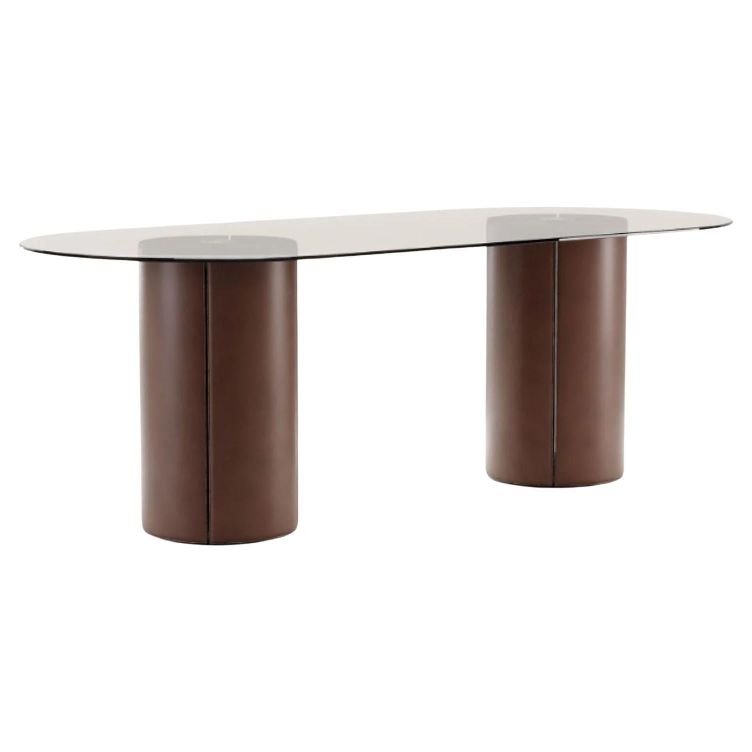 Oval Mano Dining Table by Domkapa For Sale