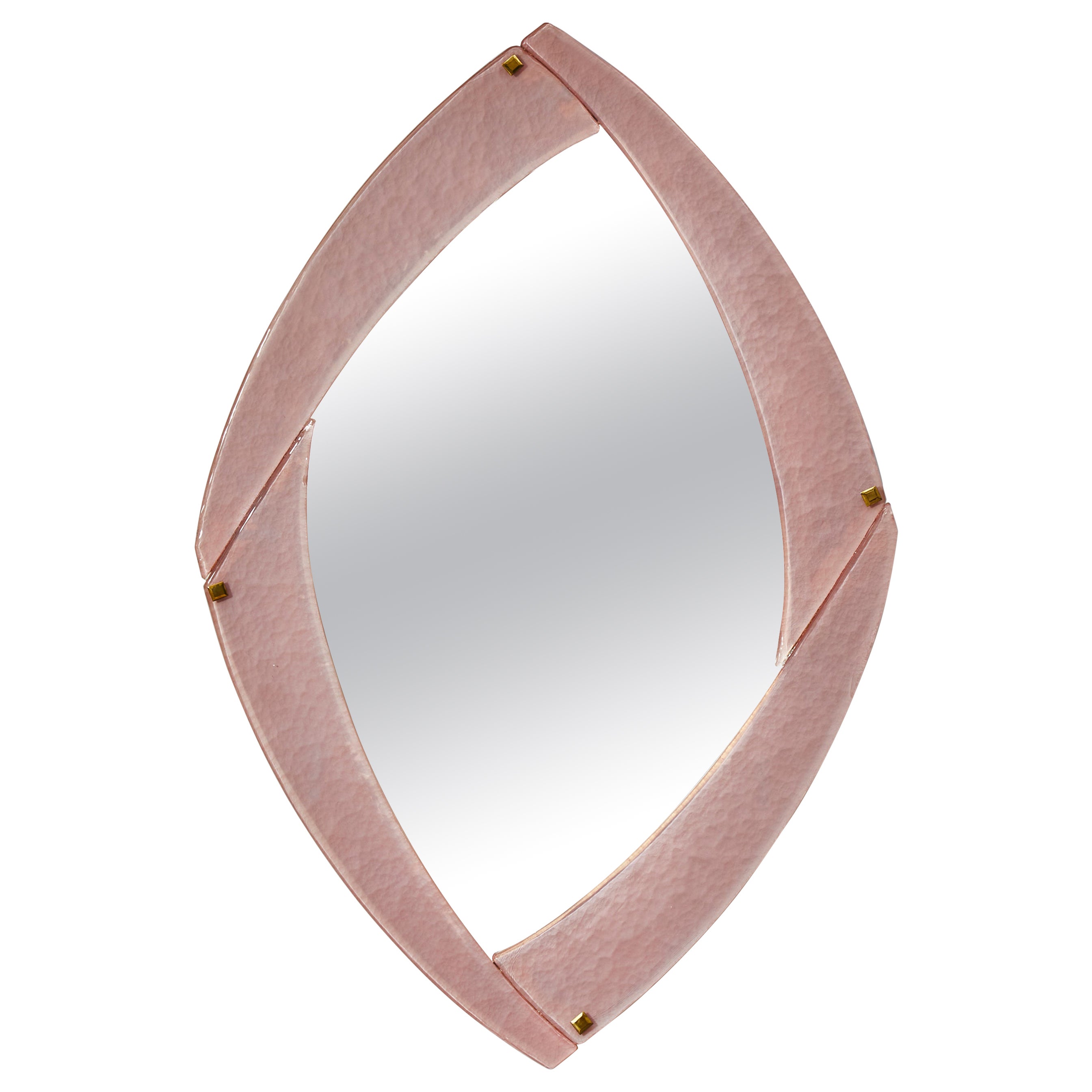Specchio ovale di Studio A Glustin