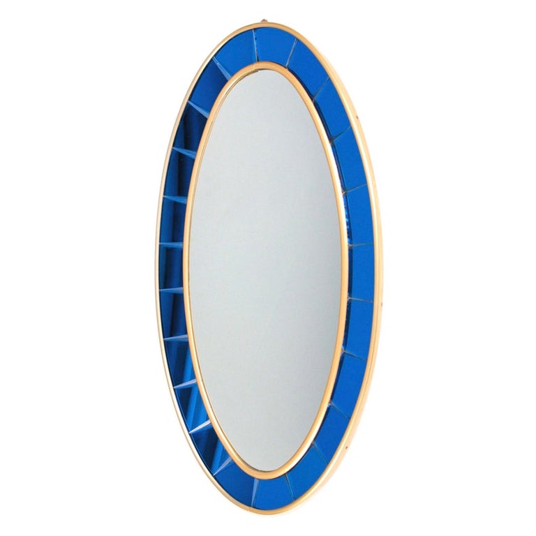 Oval Mirror For Sale at 1stDibs