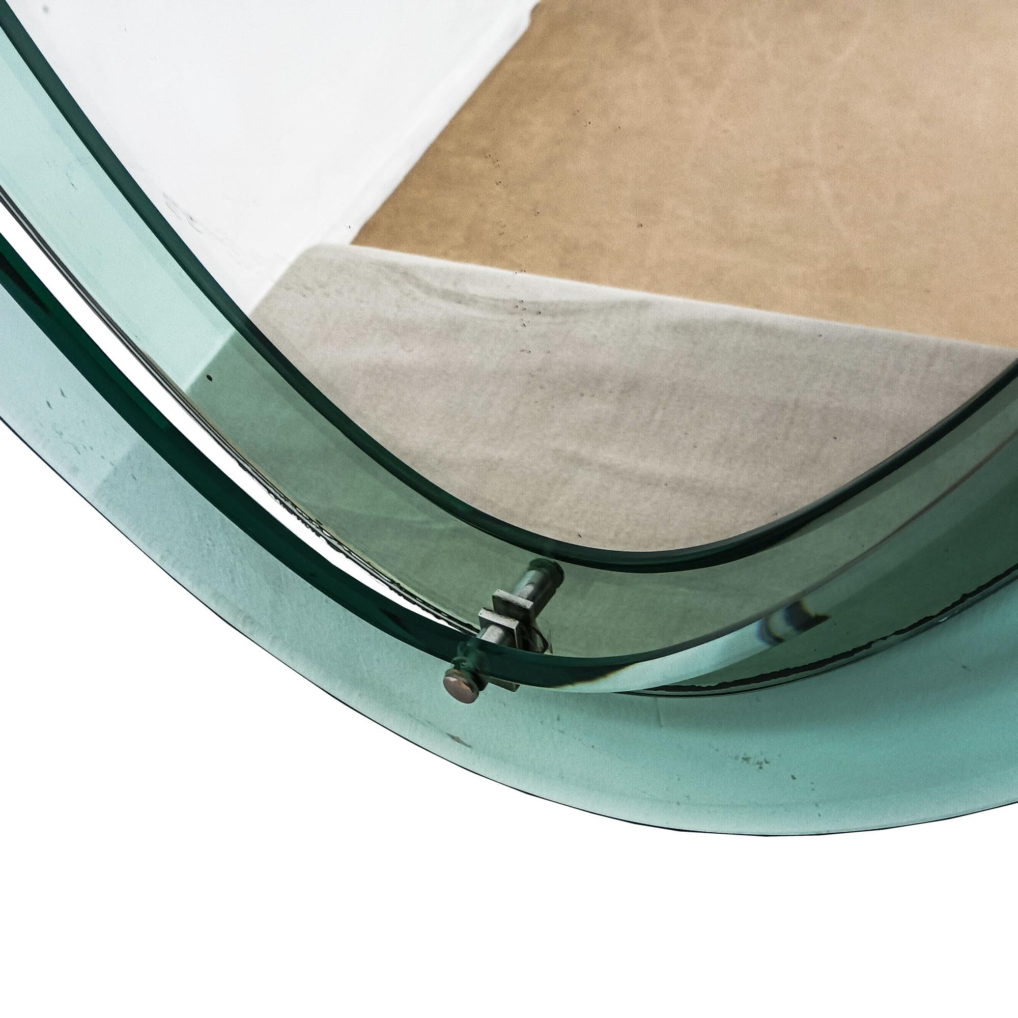Miroir ovale - Italie 1950 Bon état - En vente à Girona, Girona