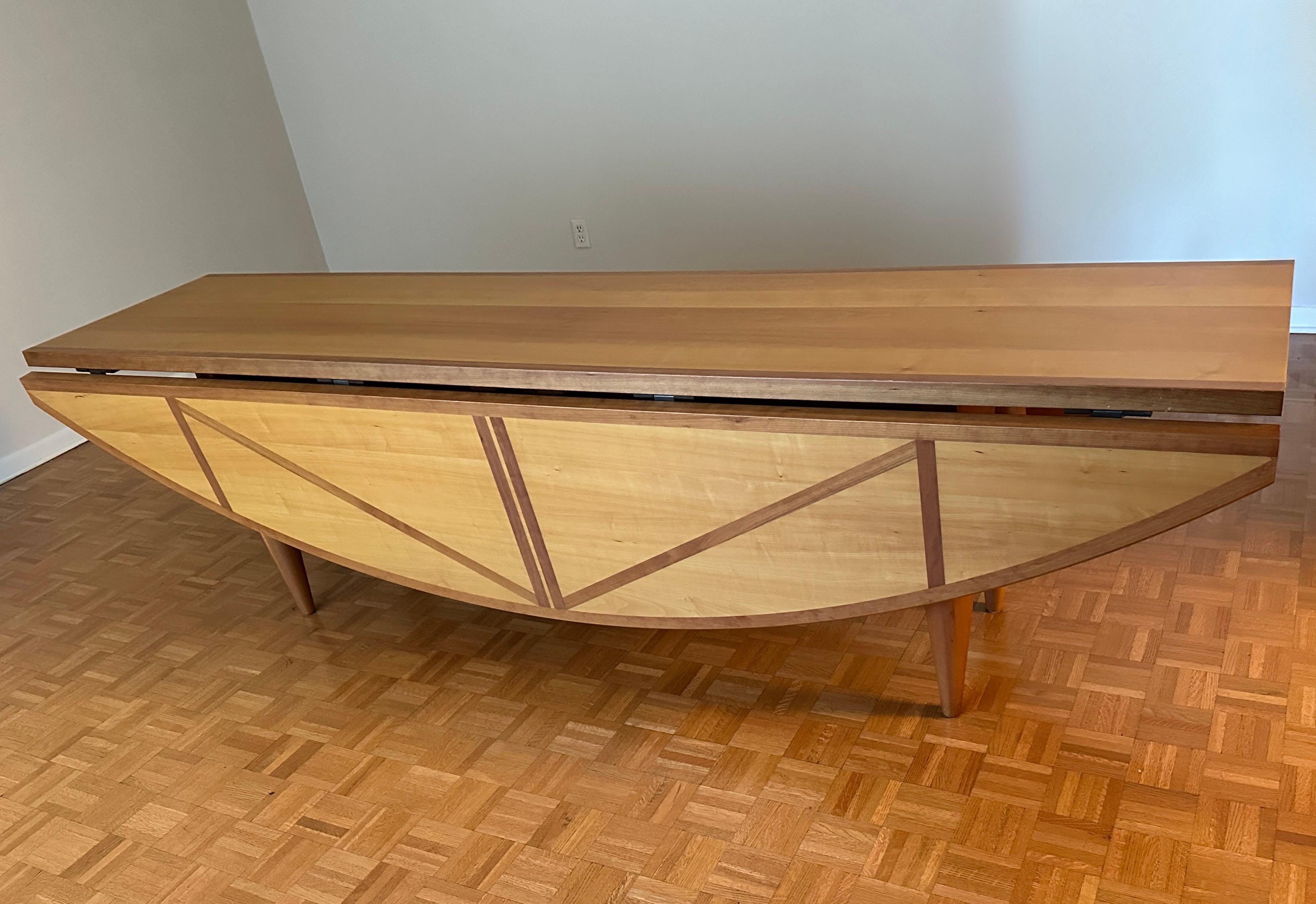 Table de salle à manger ovale moderne, Affusoalato, d'Adolfo Natalini pour Driade Bon état - En vente à Norwood, NJ