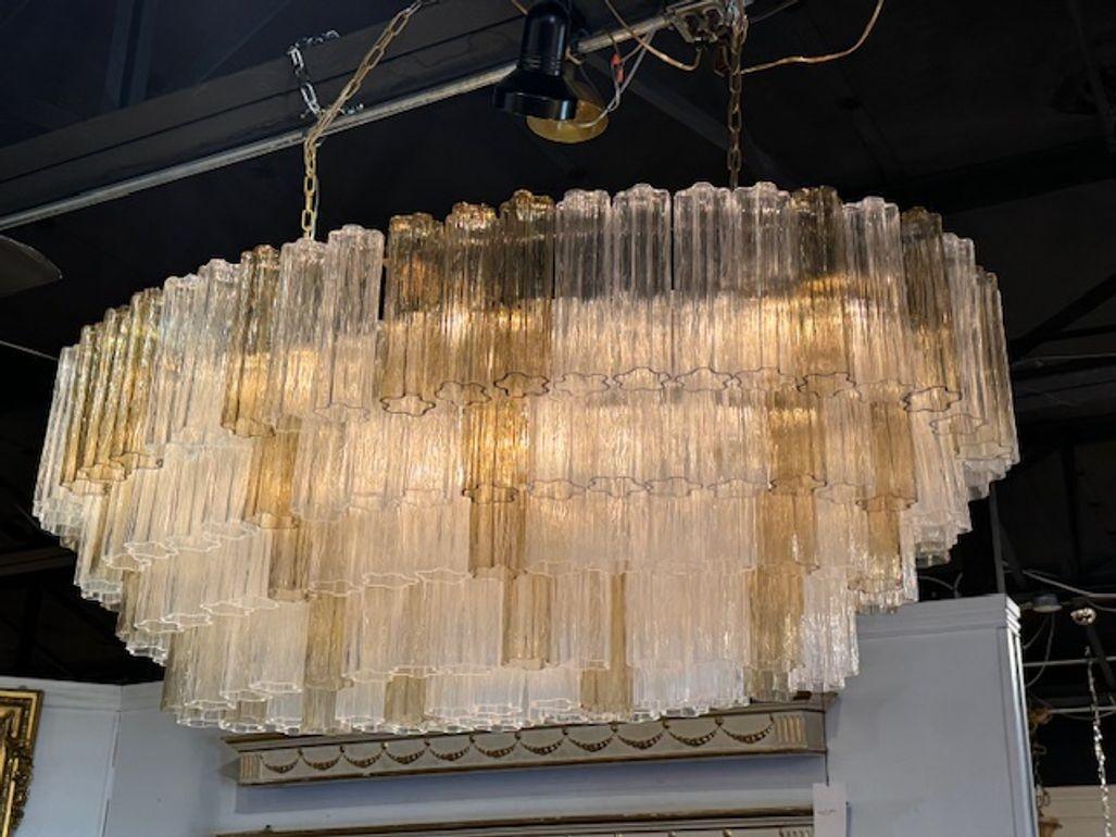 Lustre moderne ovale 