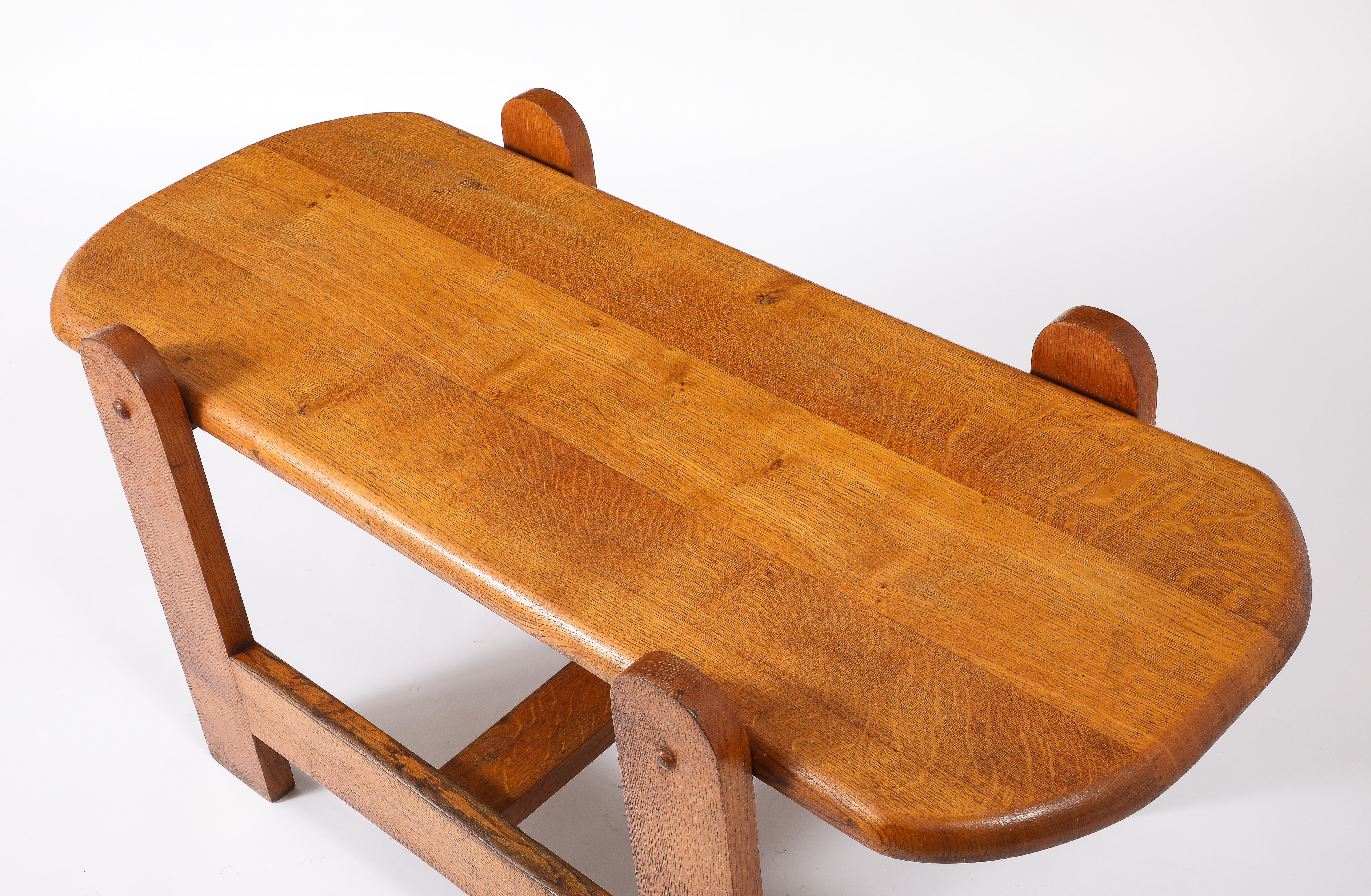 Table basse ovale, France, années 1950 en vente 5