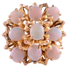 Oval Opal Cocktail Ring