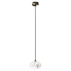 Oval Pendant Lamp by United Alabaster