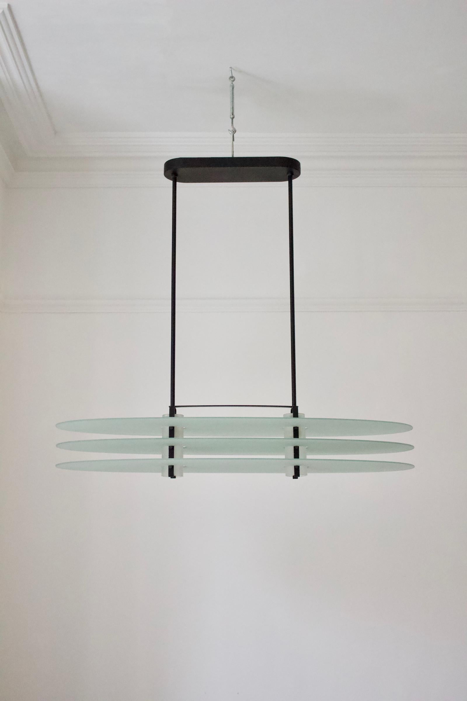 Postmodern pendant light, model 