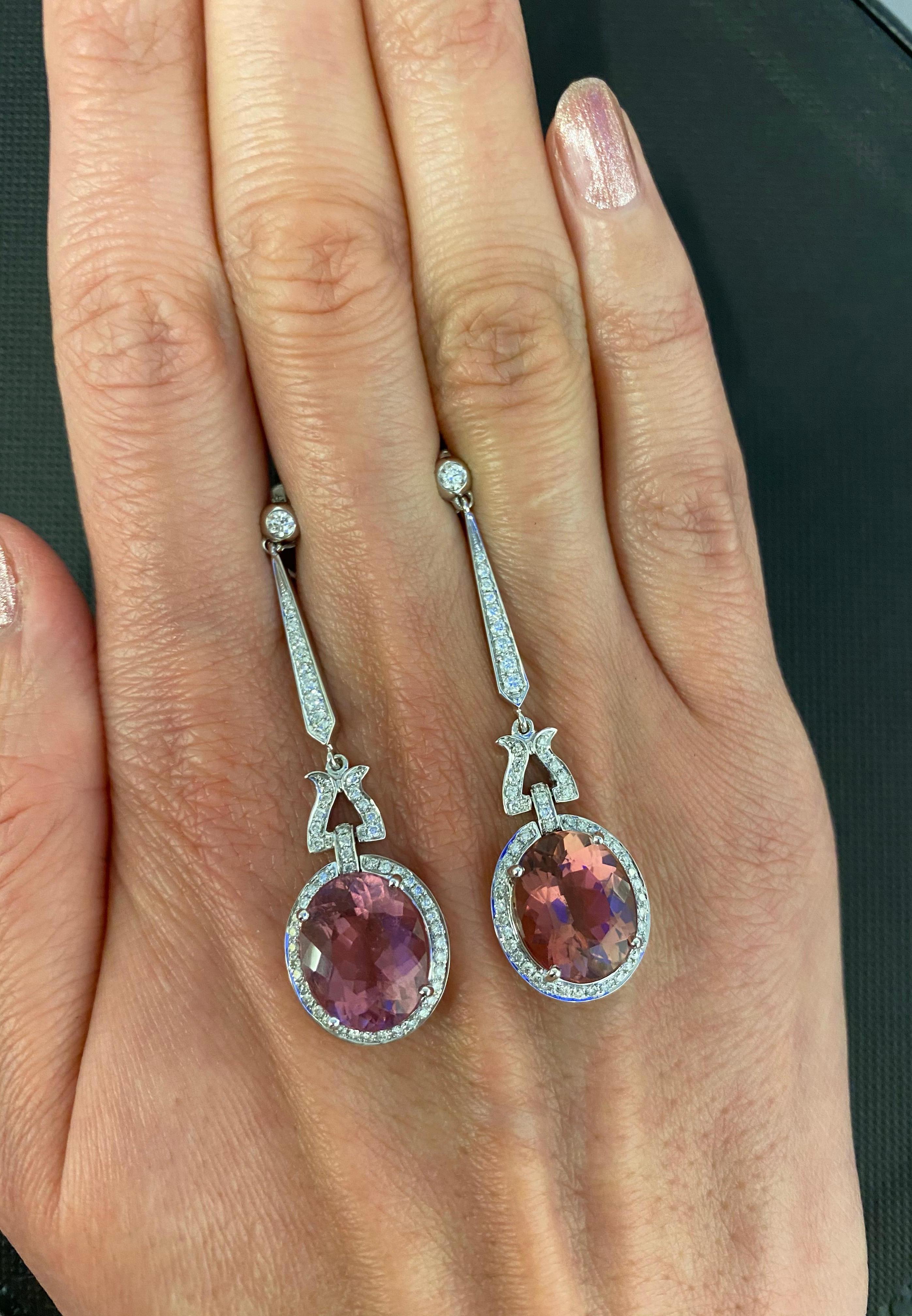 pink crystal with white lines