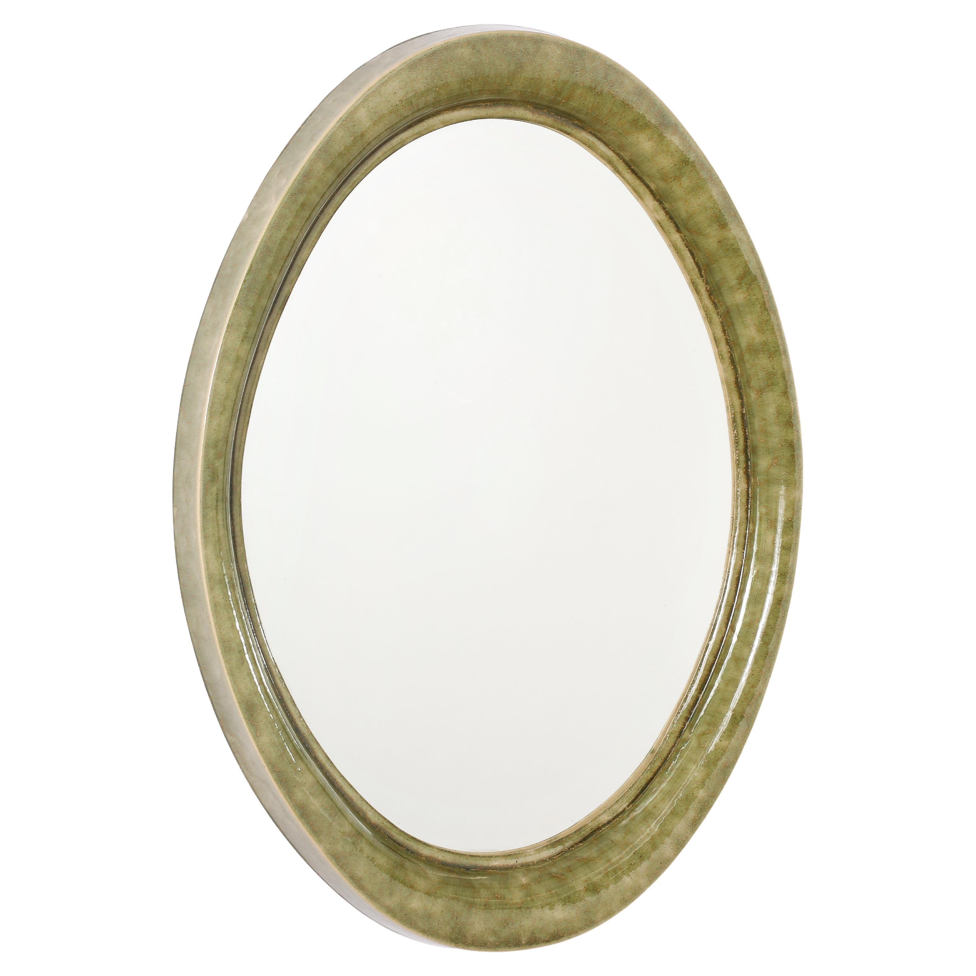 Miroir ovale, France, années 1960 en vente