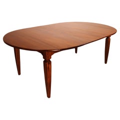 Oval Refectory Table In Walnut 19th Century