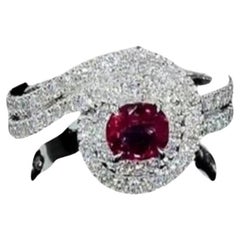 Oval Ruby Ring