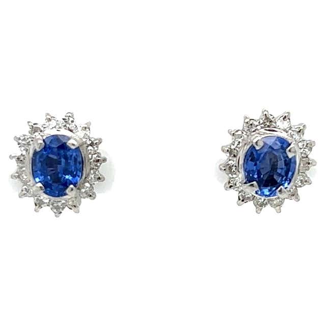 Platinum stud earrings without diamond Outlet