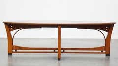 Mesa de centro oval Schuitema de la serie de diseño Jugendstil/Art Nouveau