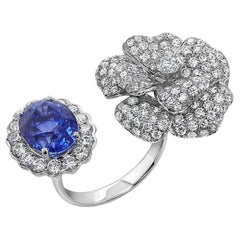 Blauer Saphir Verlobungsringe