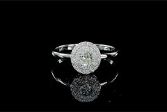 Oval Shape Diamond Ring