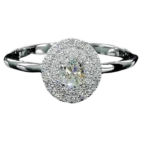Oval Shape Diamond Ring