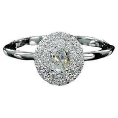 Oval Shape Diamond Ring