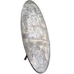 Mesa Laverne ovalada