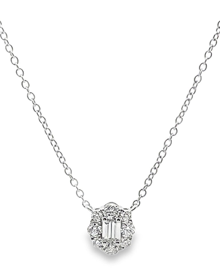 Ciondolo a cuore in oro 375 con diamante VVS1 0,115 carati Ciondolo a cuore in oro 375 con diamante VVS1 0,115 carati
