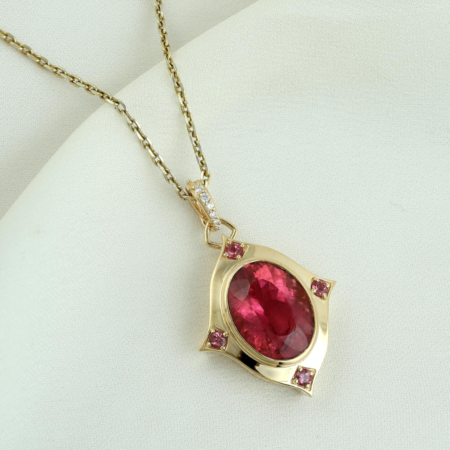18KT:5.674g,D:0.05ct, Tour:9.87ct, 28X24 MM