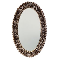 Oval Shell Mirror, Attributed to Anthony Redmile, 1960s