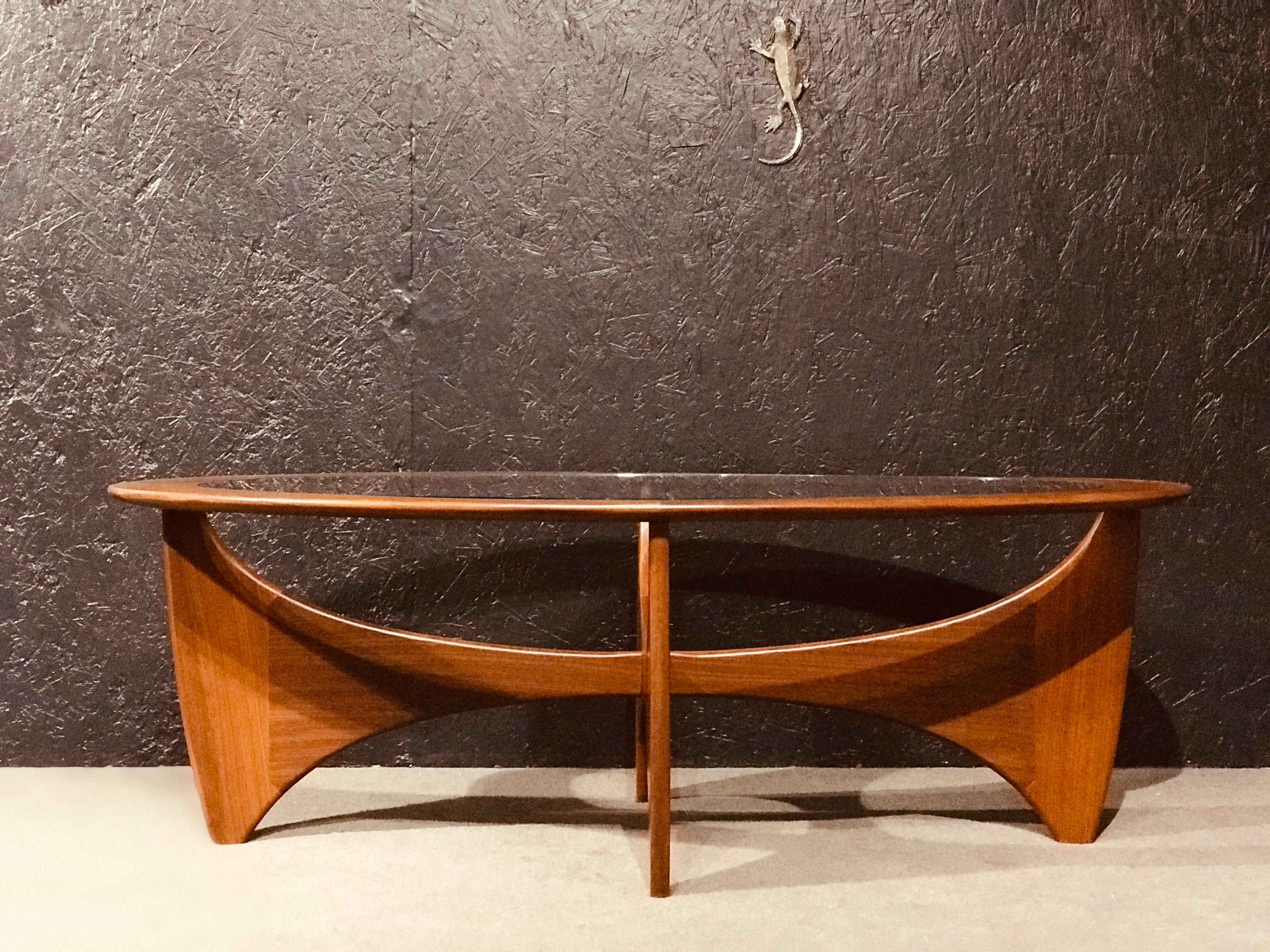Mid-Century Modern Oval Side Table by G-Plan (Astro Collection) For Sale