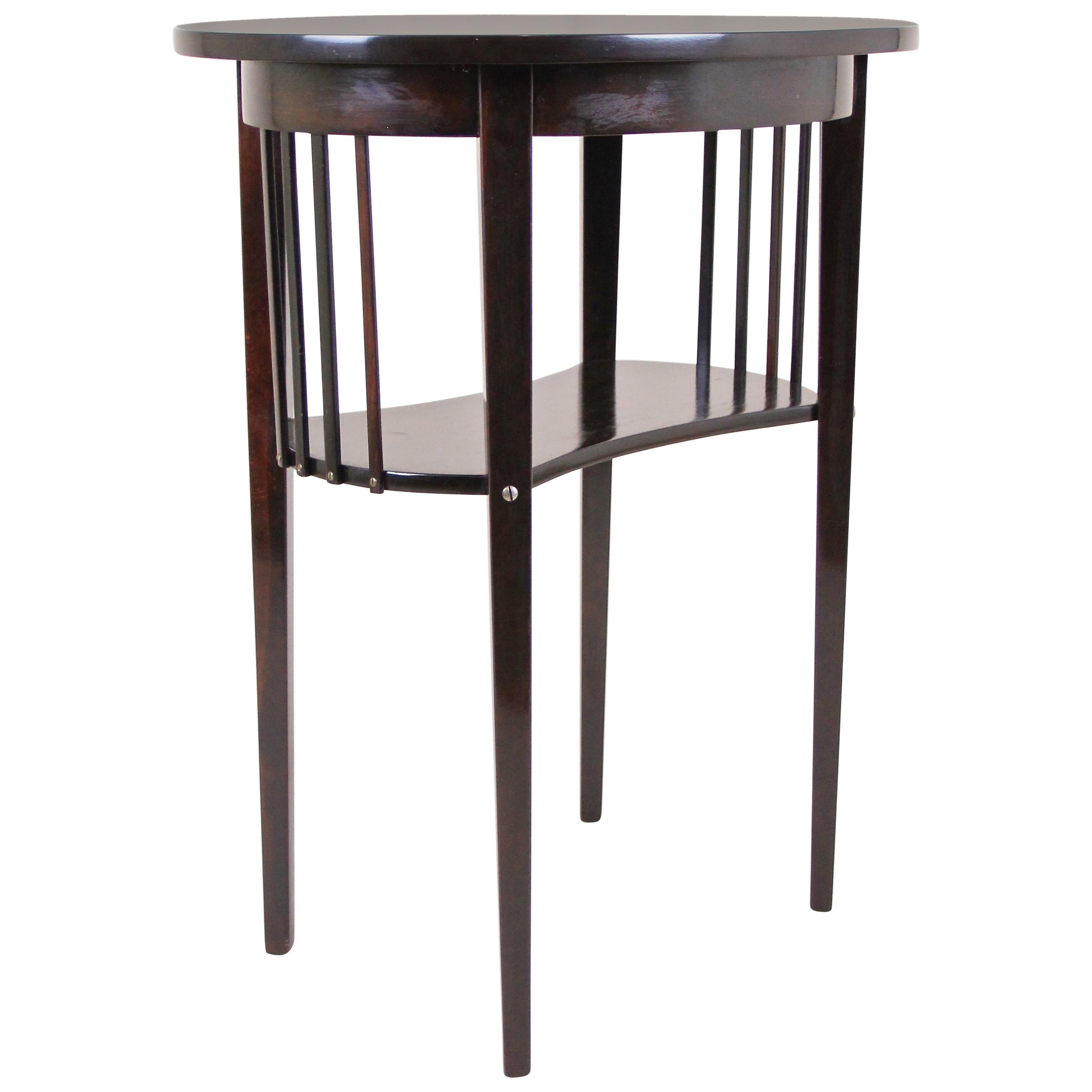 Oval Side Table By Thonet Austria Circa 1910