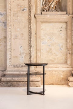 Tavolino ovale disegnato da Josef Hoffmann per J. & J. Kohn 1920 circa