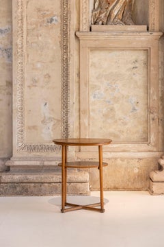 Oval side table designed by Josef Hoffmann for J. & J. Kohn 1920 circa