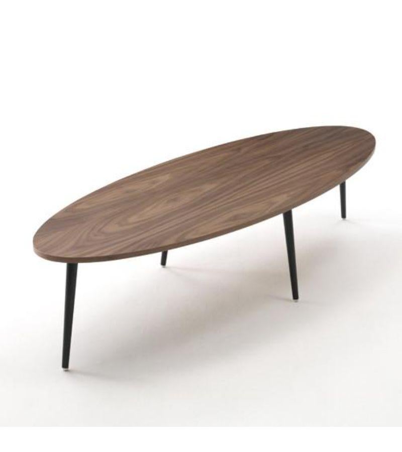 oval acrylic coffee table