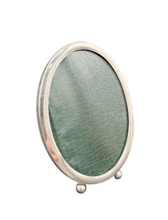 Oval Sterling Silver Picture Frame