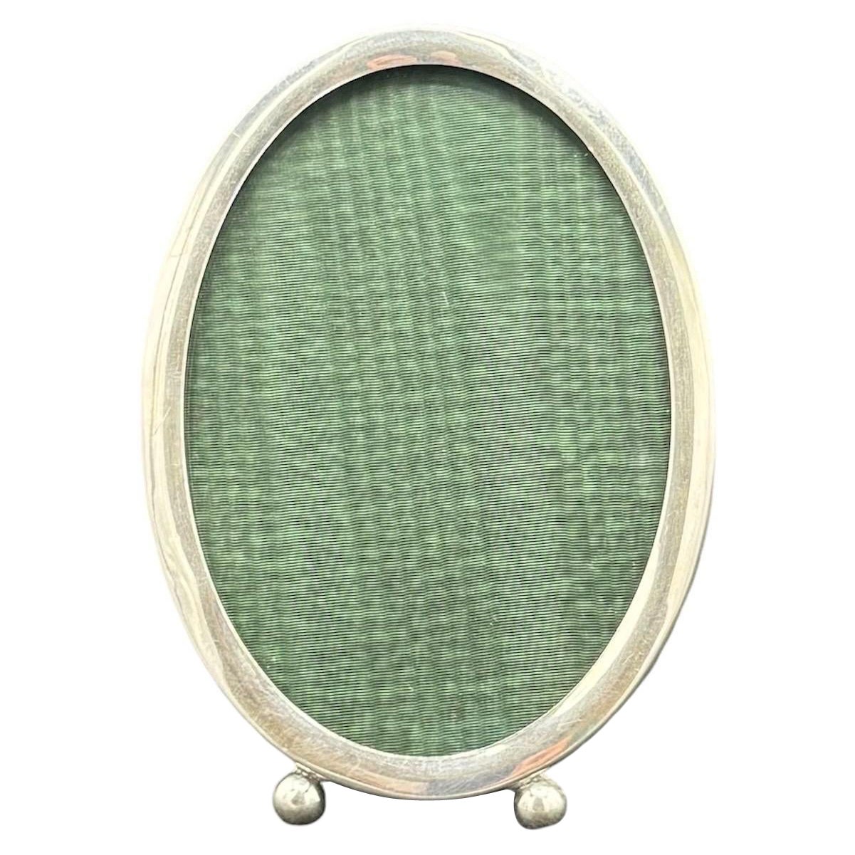 Cornice ovale in argento Sterling