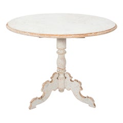 Oval Swedish Side Table