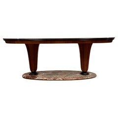Table ovale par Dassi Mobili Moderni, années 1950