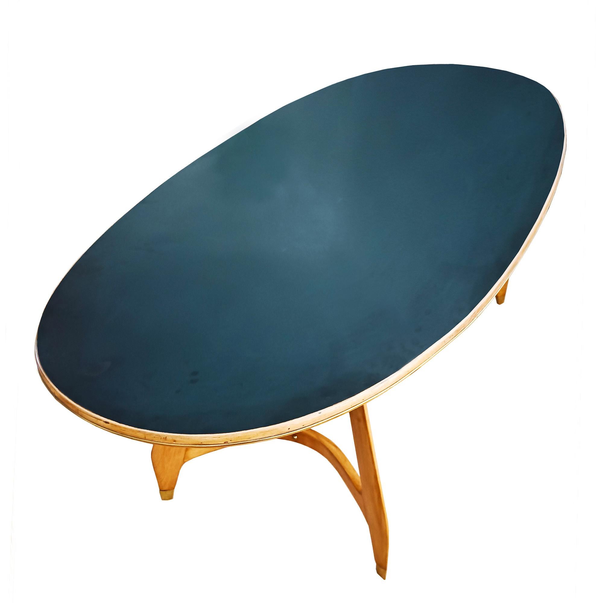 italien Table ovale - Italie 1950 en vente