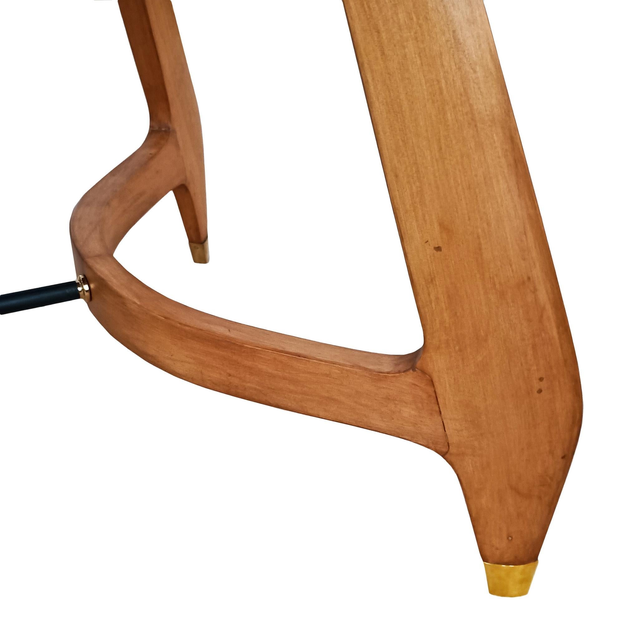 Laiton Table ovale - Italie 1950 en vente