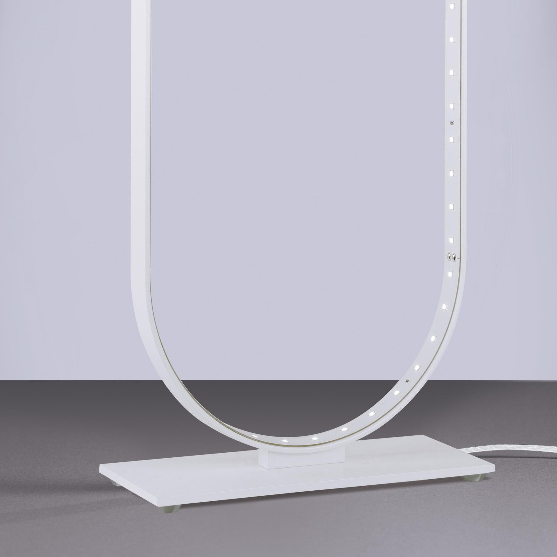 French Oval Table Lamp by Le Deun Luminaires For Sale