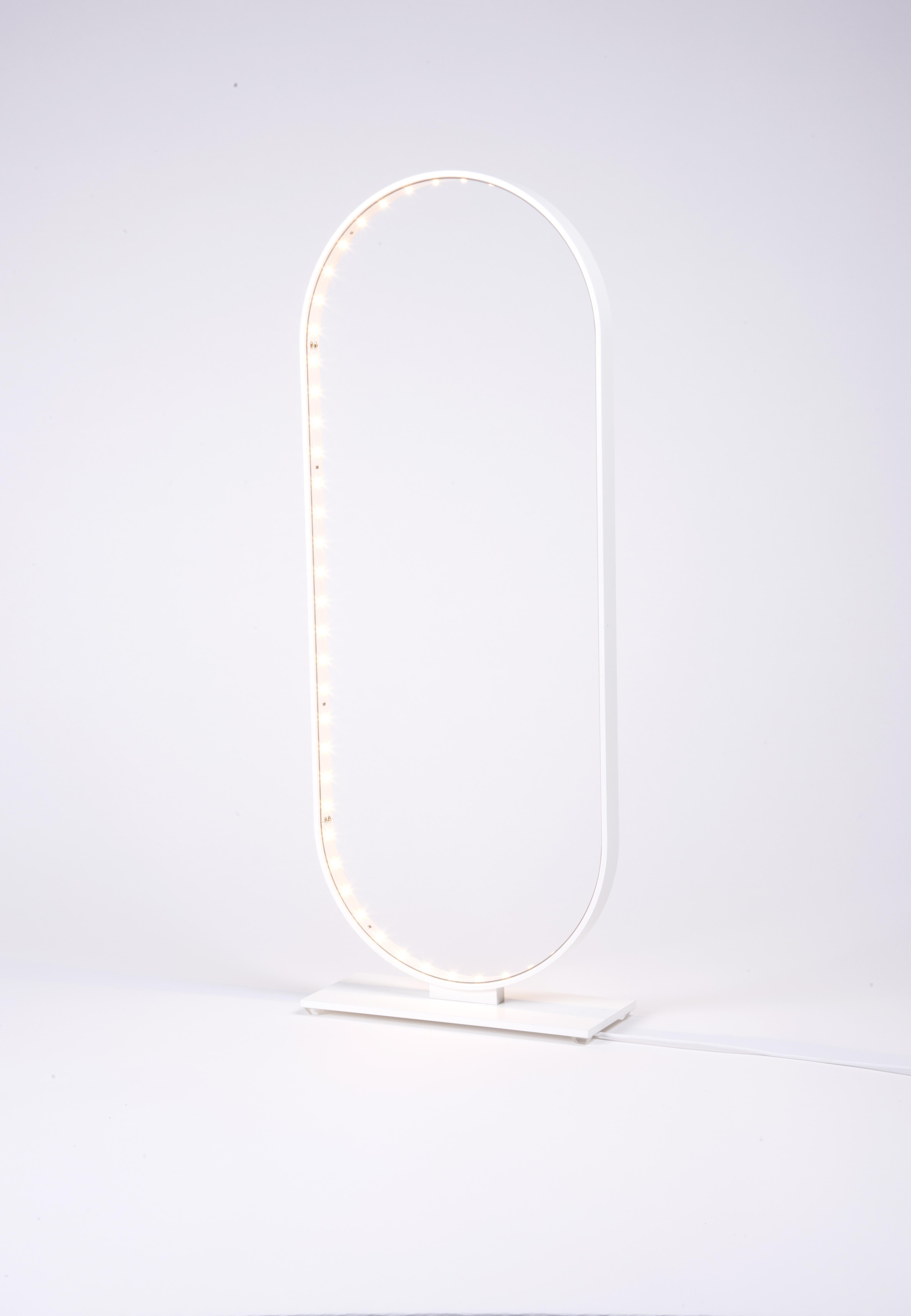 Oval Table Lamp by Le Deun Luminaires In New Condition For Sale In Geneve, CH