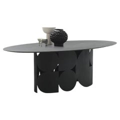 Table ovale Mogg SHAPE - Materico L 200 cm 78.7 inch