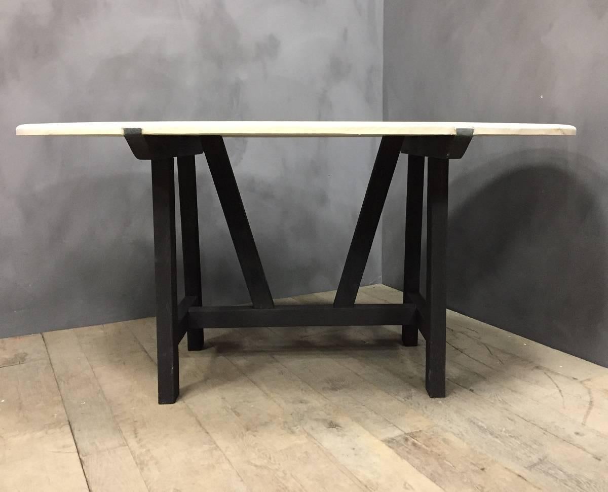 Ovaler Tisch oder Modell im Zustand „Hervorragend“ im Angebot in Vosselaar, BE