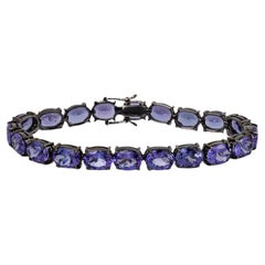 Oval Tanzanite Bracelet