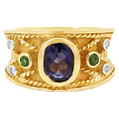 Tsavorite Cocktail Rings