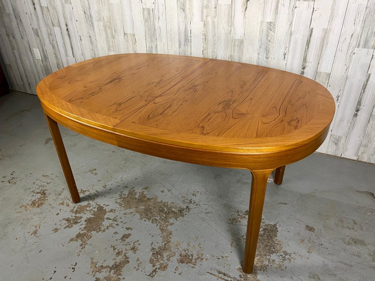 Oval Teak Dining Table by Nathan Furniture For Sale at 1stDibs