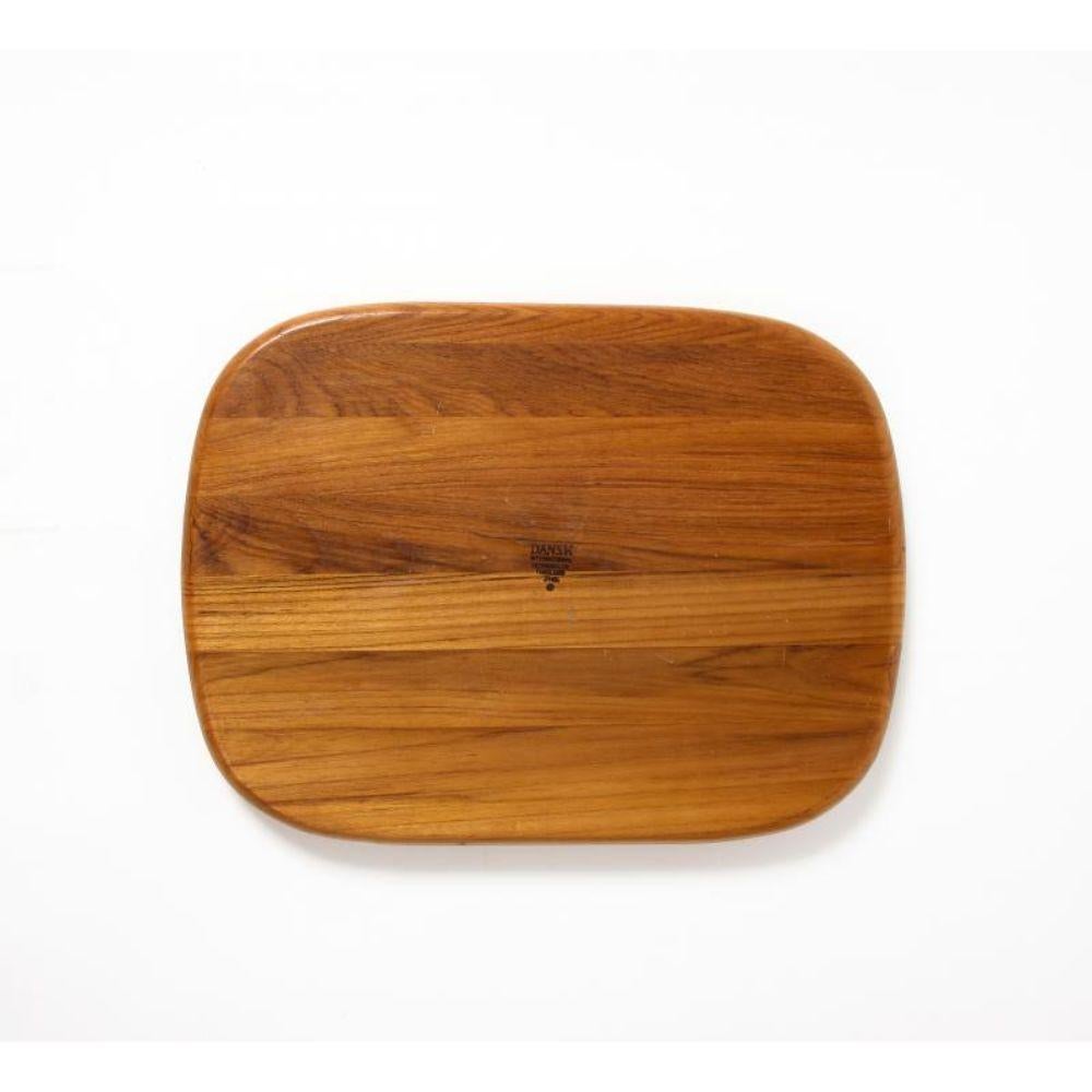 Oval Teak Tray by Jens Quistgaard, circa 1950 For Sale 5